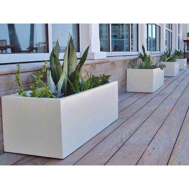 Montserrat Fiberglass Planter Box