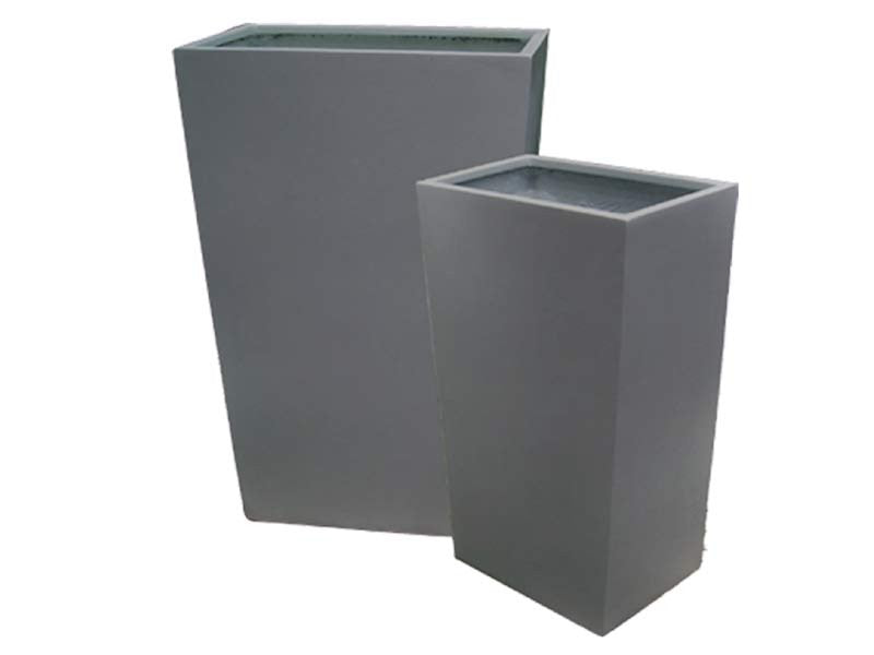 Amsterdam Tapered Fiberglass Rectangular Planter