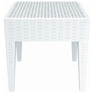 Compamia Miami Outdoor Square Wickerlook Resin Side Table - - 4