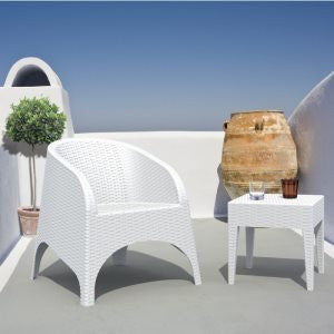 Compamia Aruba Wickerlook Resin Outdoor Chair - Set of 2 -  - 2