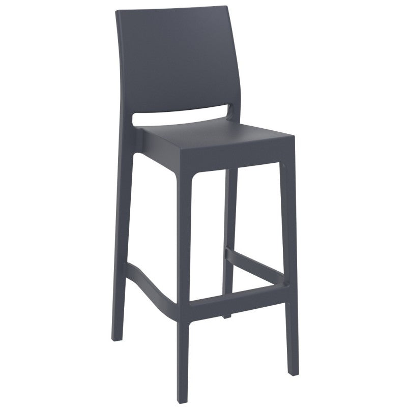 Compamia Maya Resin Outdoor Barstool - Set of 2