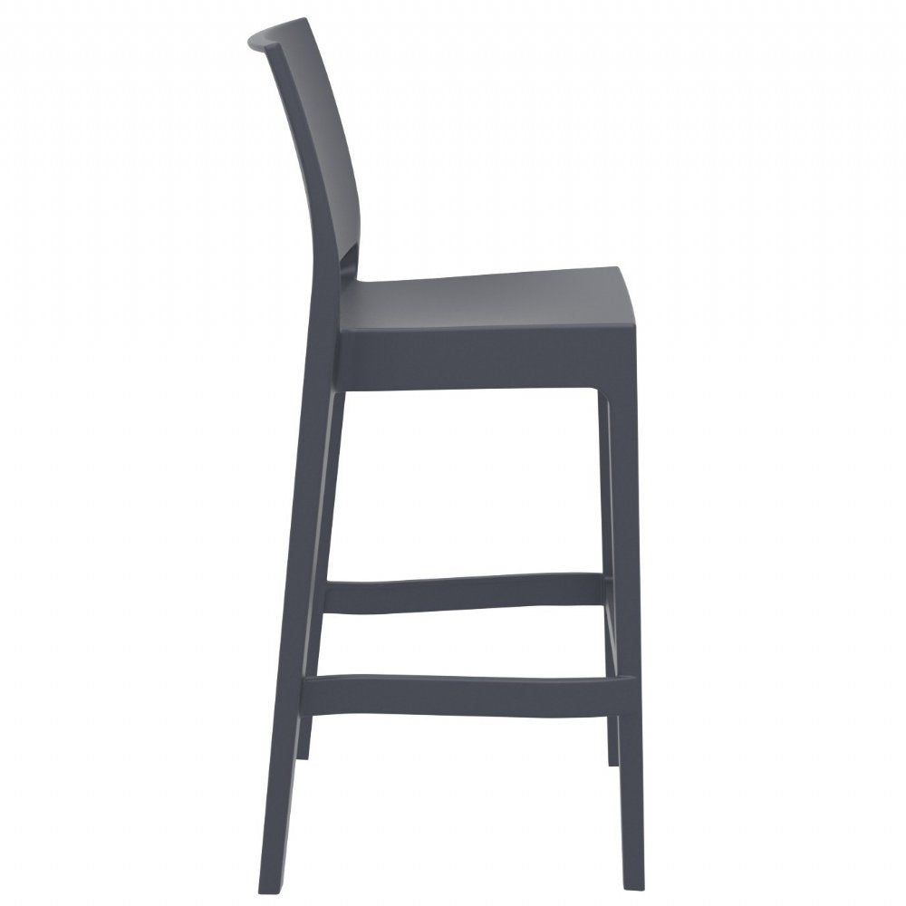 Compamia Maya Resin Outdoor Barstool - Set of 2