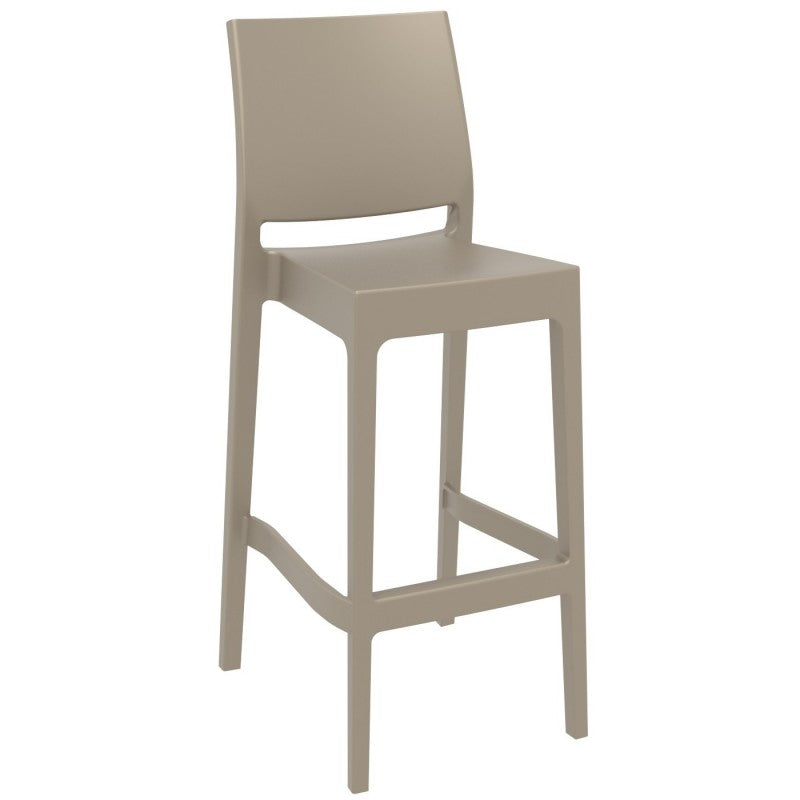 Compamia Maya Resin Outdoor Barstool - Set of 2