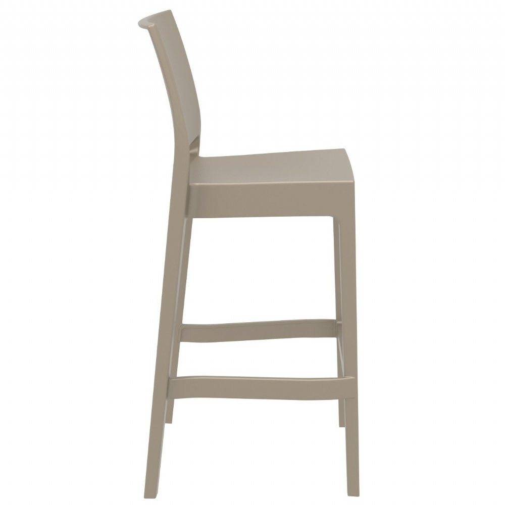 Compamia Maya Resin Outdoor Barstool - Set of 2