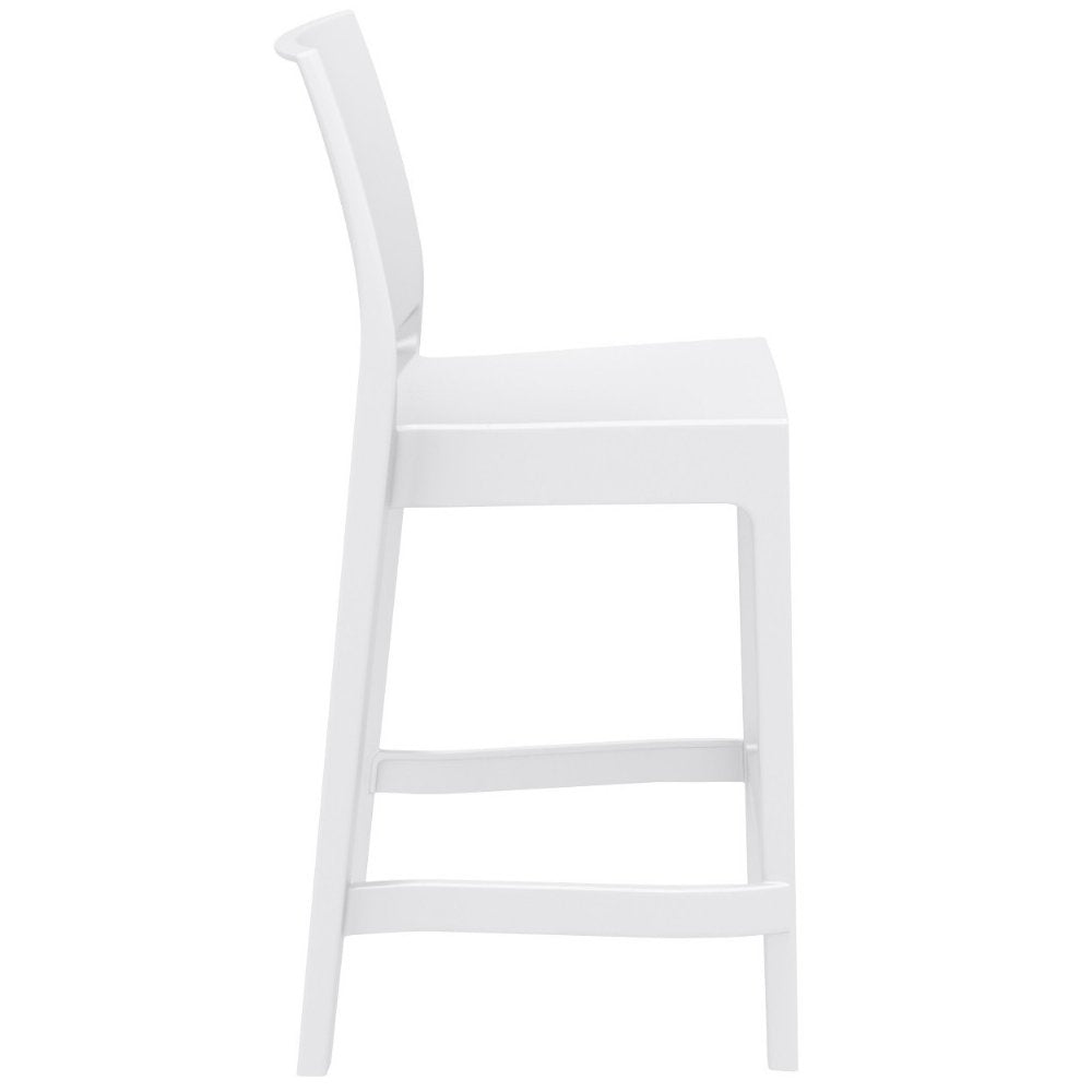 Compamia Maya Resin Outdoor Barstool - Set of 2