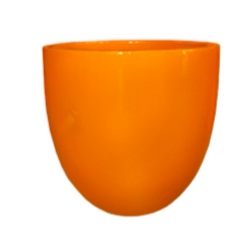 Alzira Round Fiberglass Planter