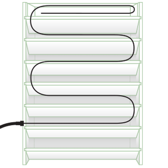 Gronomics Red Cedar Vertical Garden - Assembled & Unfinished - gardenmybalcony.com - 4