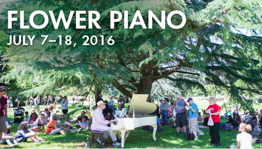 Summer Garden Event: 2nd Annual Flower Piano, July 7 - 18
