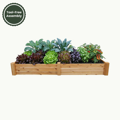 Raised Garden Bed – 48” x 95” Cedar Planter