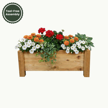 Gronomics Cedar Outdoor Planter 18" x 48" x 18"