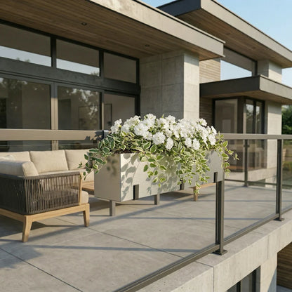 NMN Designs Madeira Aluminum Window Box