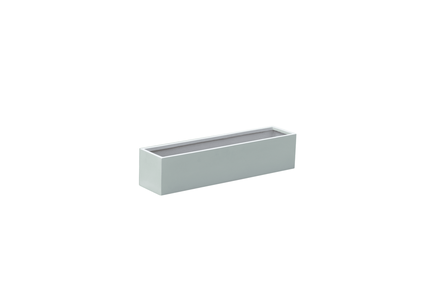 Monaco Table Top Fiberglass Rectangle Planter