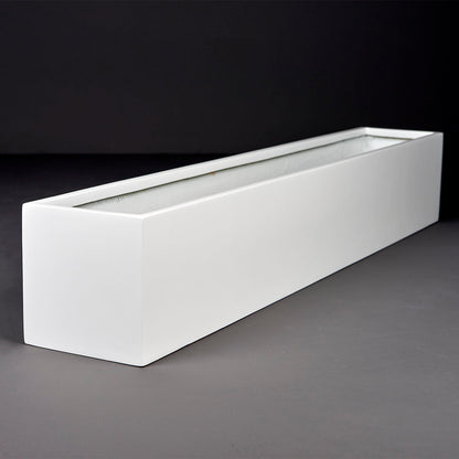 Monaco Table Top Fiberglass Rectangle Planter