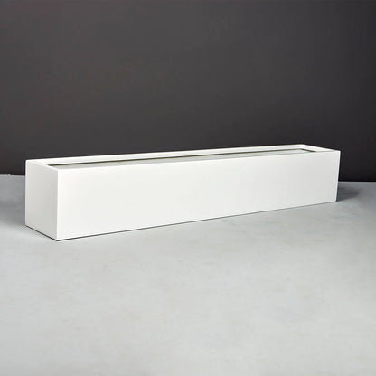 Monaco Table Top Fiberglass Rectangle Planter