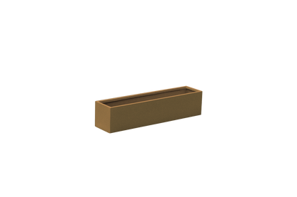 Monaco Table Top Fiberglass Rectangle Planter