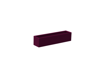 Monaco Table Top Fiberglass Rectangle Planter
