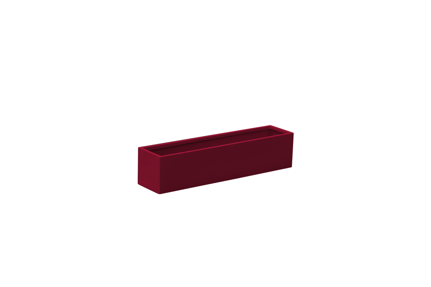Monaco Table Top Fiberglass Rectangle Planter