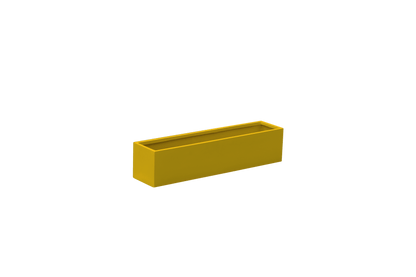 Monaco Table Top Fiberglass Rectangle Planter