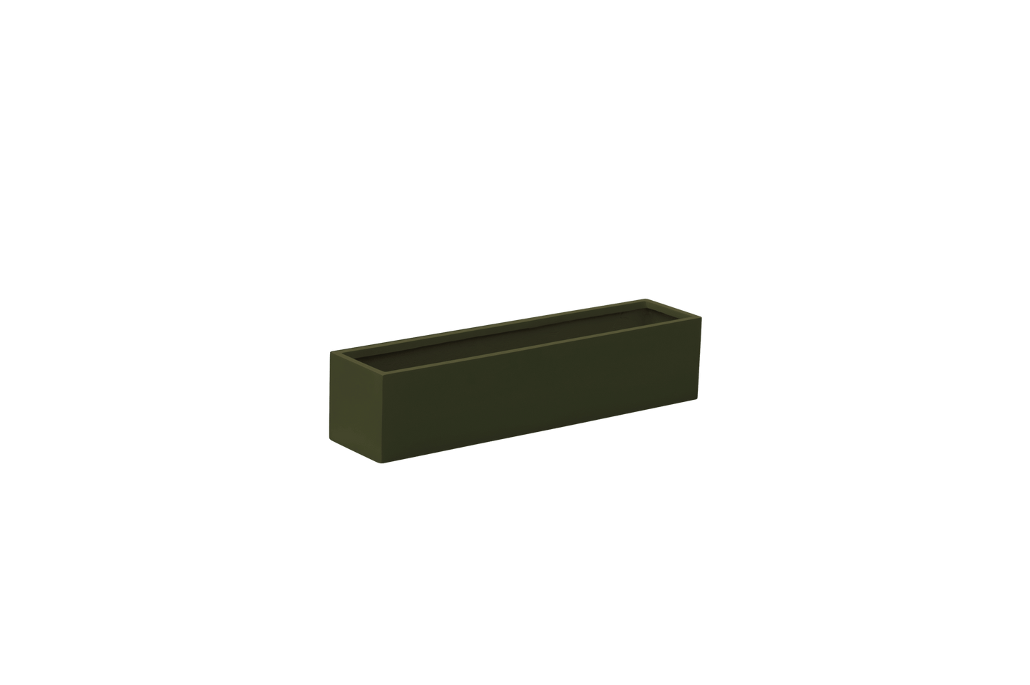 Monaco Table Top Fiberglass Rectangle Planter
