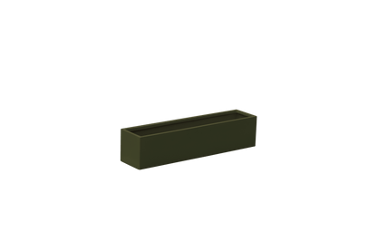 Monaco Table Top Fiberglass Rectangle Planter