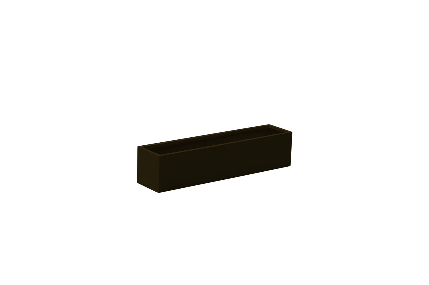 Monaco Table Top Fiberglass Rectangle Planter