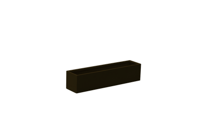 Monaco Table Top Fiberglass Rectangle Planter