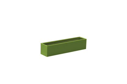 Monaco Table Top Fiberglass Rectangle Planter