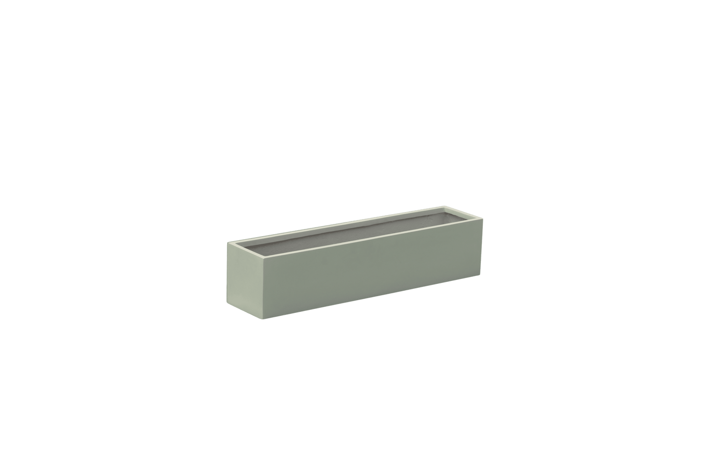 Monaco Table Top Fiberglass Rectangle Planter