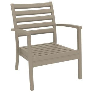 Compamia Artemis XL Club Indoor Outdoor Patio Chair - Set of 2 -  - 7