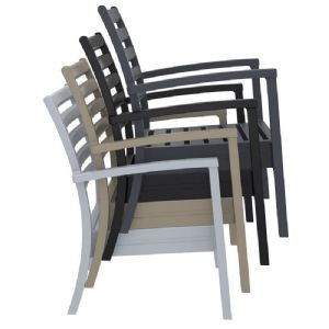 Compamia Artemis XL Club Indoor Outdoor Patio Chair - Set of 2 -  - 9