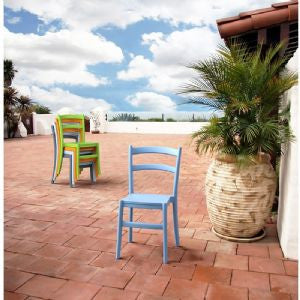 Compamia Tiffany Cafe Resin Outdoor Chair - Set of 2 -  - 1
