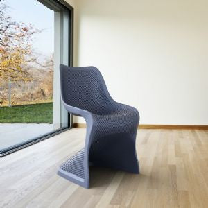 Compamia Bloom Modern Resin Outdoor Chair - Set of 2 -  - 11