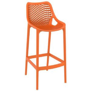 Compamia Air Indoor Outdoor Resin Modern Bar Stool - Set of 2 -  - 1