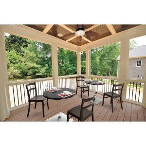 Compamia Tiffany Cafe Resin Outdoor Chair - Set of 2 -  - 13
