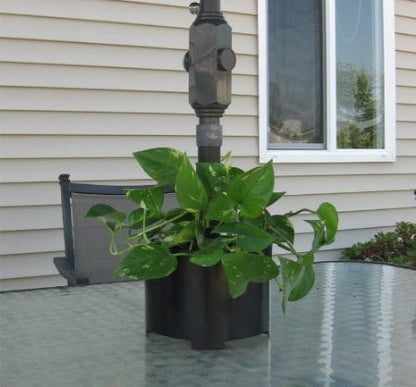 NMN Designs Umbrella Pole Tabletop Planter -  - 4