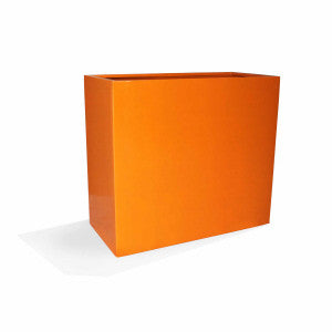 Milano Narrow Fiberglass Rectangular Planter Box