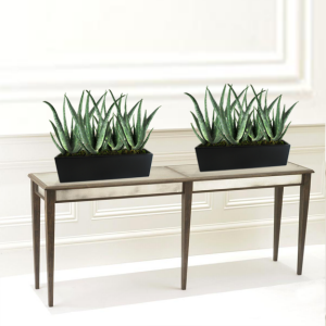 Weir Table Top Fiberglass Rectangle Planter