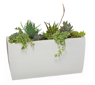 Panama Tapered Fiberglass Rectangular Planter