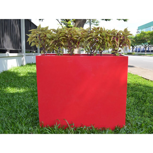 Amesbury Rectangular Fiberglass Planter Box