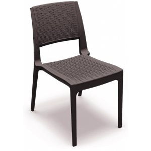 Compamia Verona Wickerlook Resin Outdoor Chair - Set of 2 -  - 3