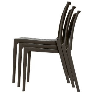 Compamia Verona Wickerlook Resin Outdoor Chair - Set of 2 -  - 5
