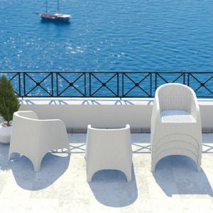 Compamia Aruba Wickerlook Resin Outdoor Chair - Set of 2 -  - 7