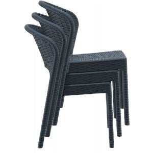 Compamia Daytona Wickerlook Resin Outdoor Chair - Set of 2 -  - 6
