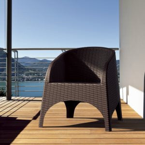 Compamia Aruba Wickerlook Resin Outdoor Chair - Set of 2 -  - 1