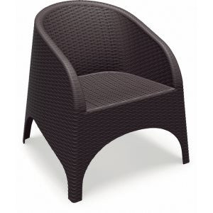 Compamia Aruba Wickerlook Resin Outdoor Chair - Set of 2 -  - 9