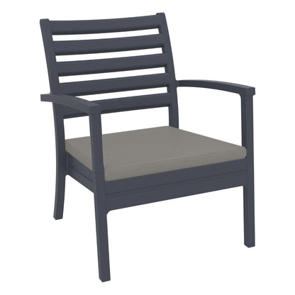 Compamia Artemis XL Club Indoor Outdoor Patio Chair - Set of 2