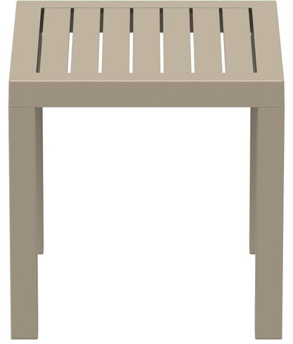 Compamia Outdoor Ocean Square Resin Side Table -  - 8