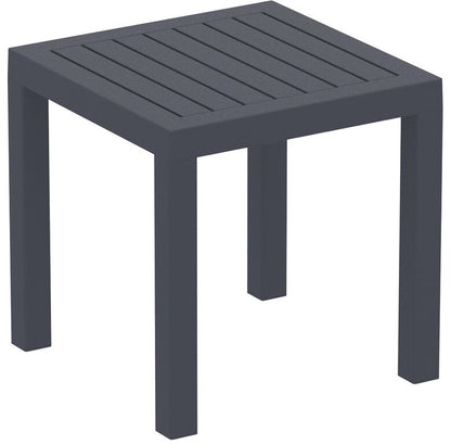 Compamia Outdoor Ocean Square Resin Side Table -  - 9