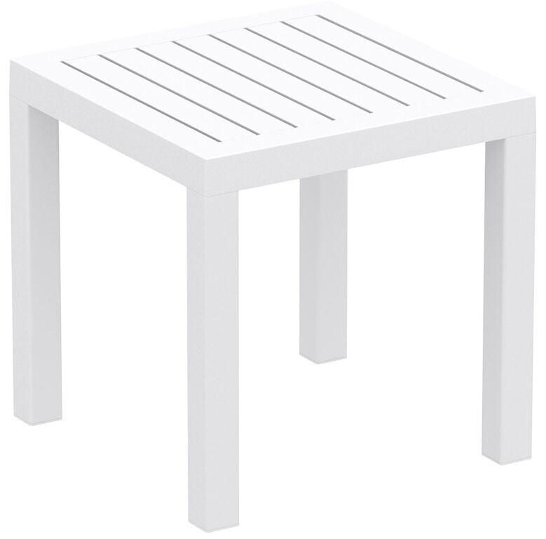 Compamia Outdoor Ocean Square Resin Side Table -  - 4